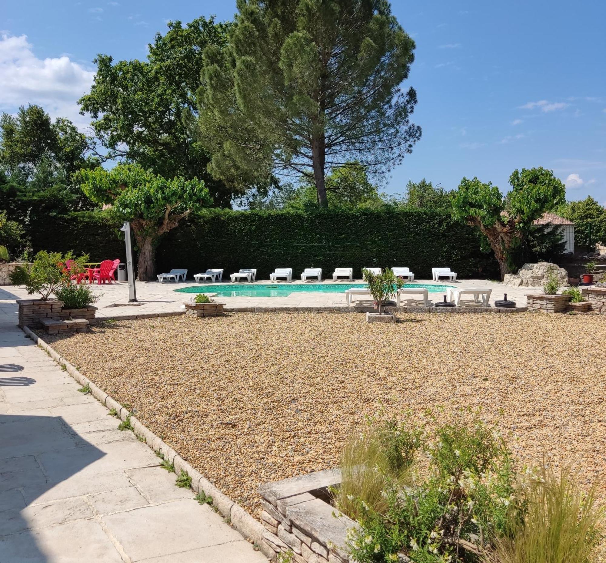 Ardeche Les Cigales, Studio Murier Piscine Partagee Grospierres Eksteriør bilde
